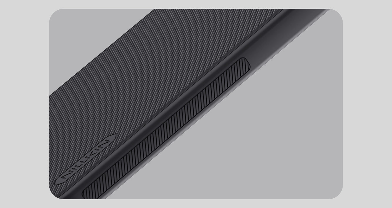 Schutzhülle Nillkin Super Frosted Shield Pro für Galaxy A57 5G, Schwarz