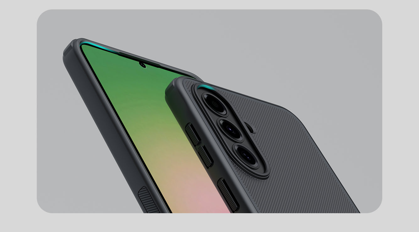 Schutzhülle Nillkin Super Frosted Shield Pro für Galaxy A57 5G, Schwarz