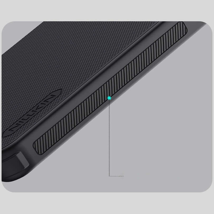 Handyhülle für Nothing Phone (3a) Pro, Nillkin Frosted Shield Pro, Schwarz