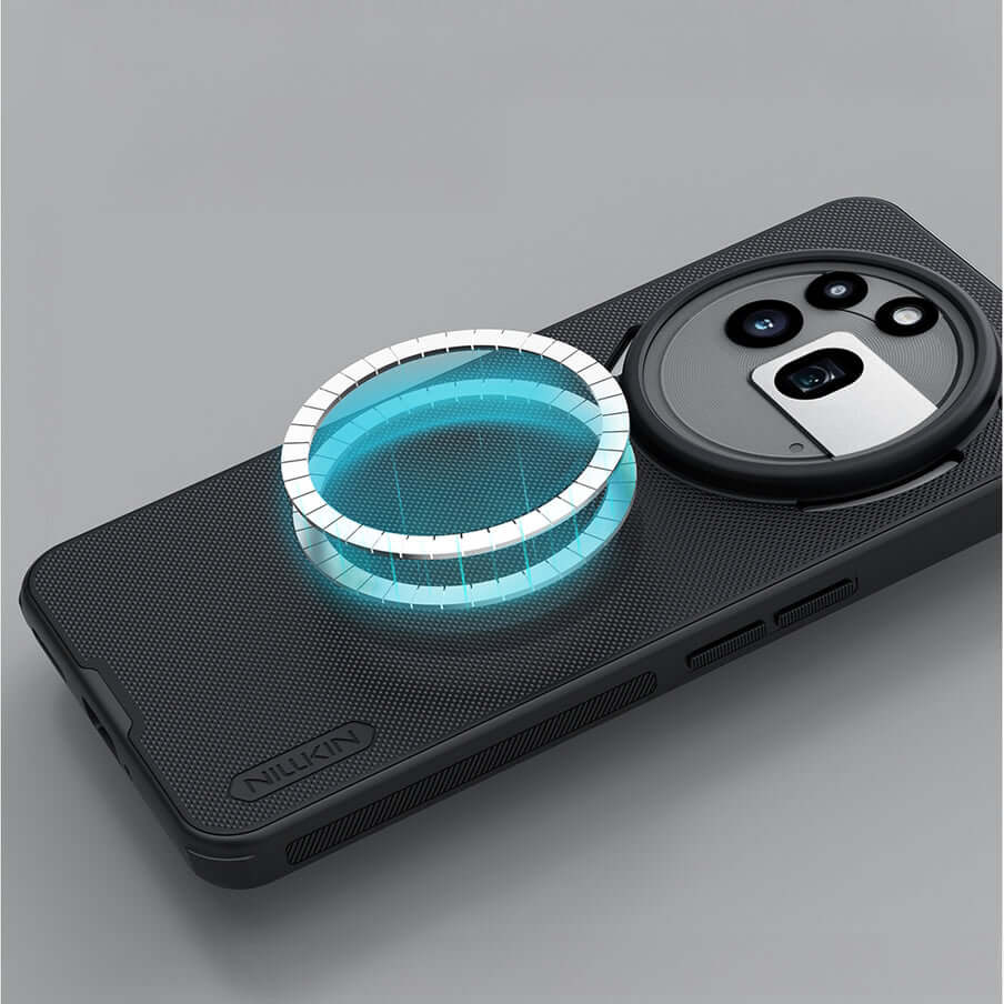 Handyhülle für Nothing Phone (3a) Pro, Nillkin Frosted Shield Pro, Schwarz