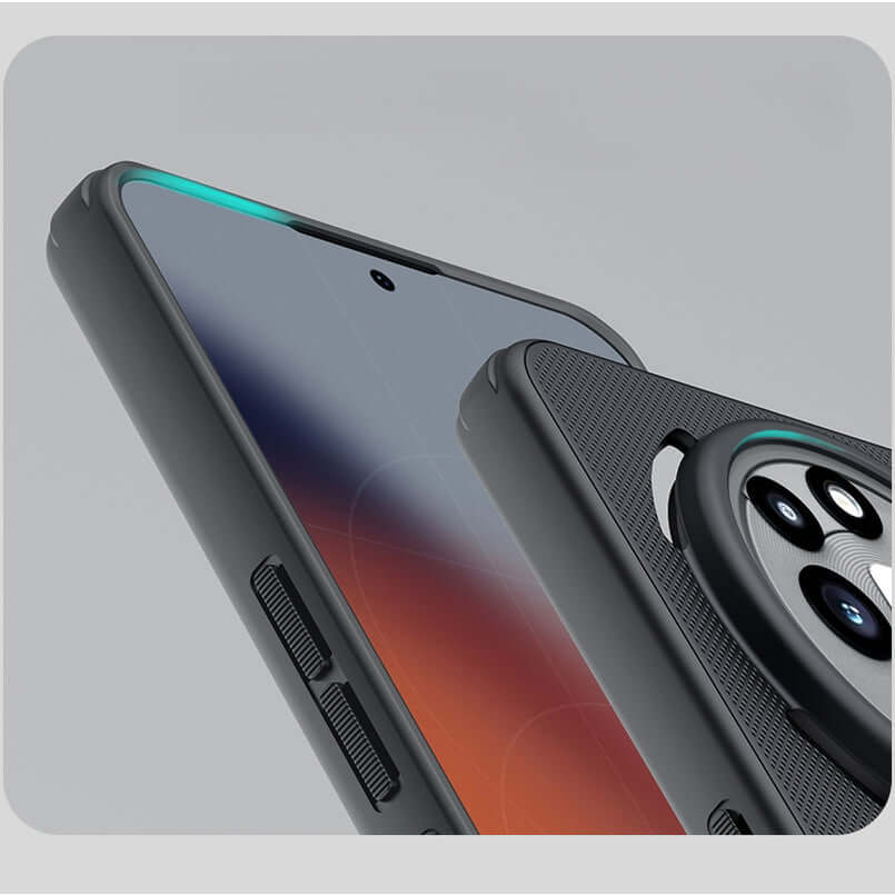 Handyhülle für Nothing Phone (3a) Pro, Nillkin Frosted Shield Pro, Schwarz