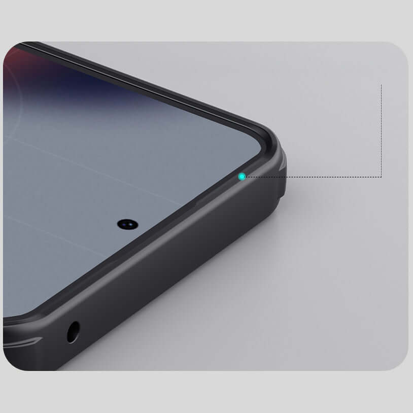 Handyhülle für Nothing Phone (3a) Pro, Nillkin Frosted Shield Pro, Schwarz