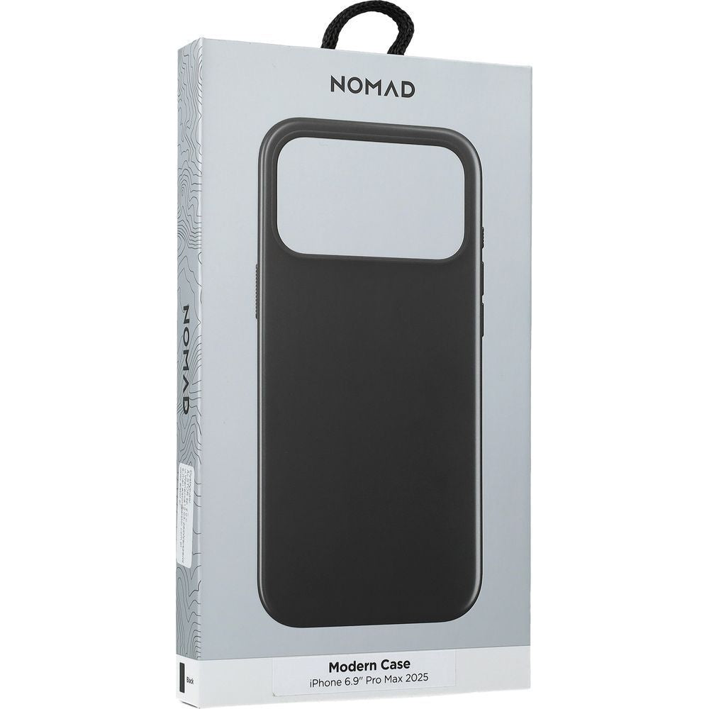 Handyhülle für iPhone 17 Pro Max, Nomad Modern Case mit MagSafe, Schwarz