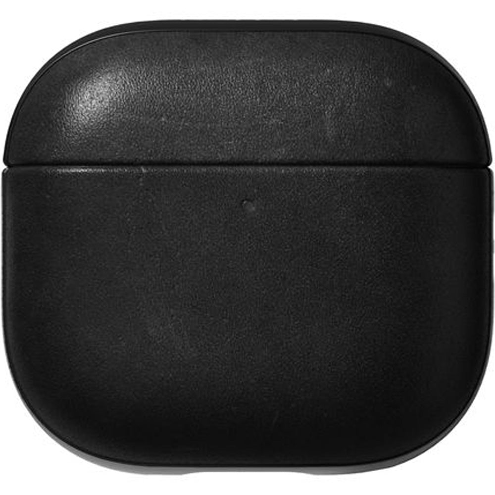 Hülle für AirPods 4, Nomad Modern Leather Case, Schwarz