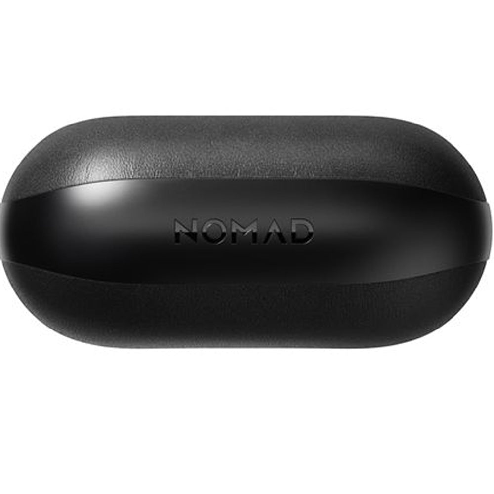 Hülle für AirPods 4, Nomad Modern Leather Case, Schwarz