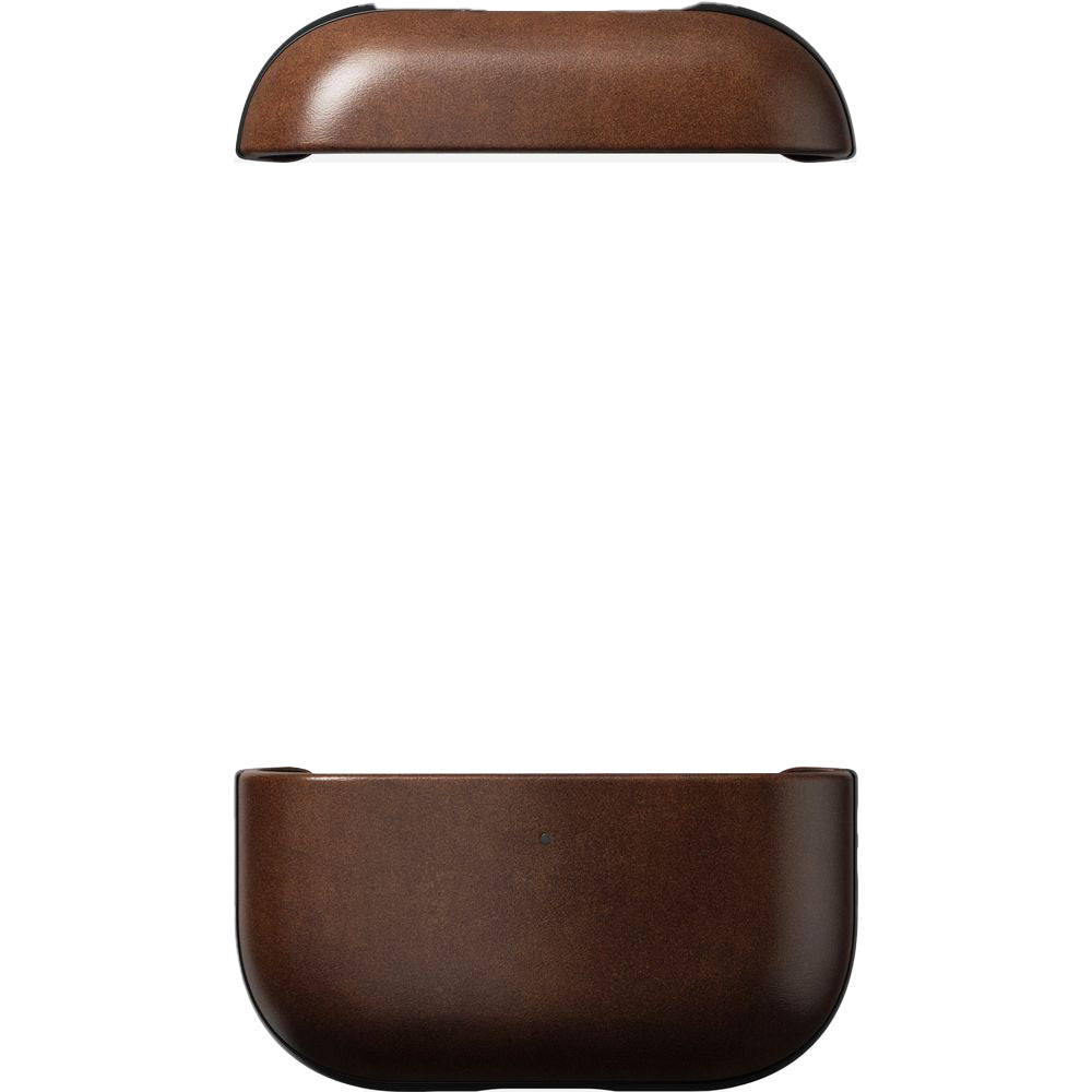 Hülle für AirPods Pro 3, Nomad Modern Leather Horween Series, Braun