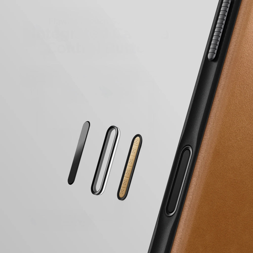Handyhülle mit Klappe für iPhone 17 Pro Max, Nomad Modern Leather Folio mit MagSafe, Hellbraun