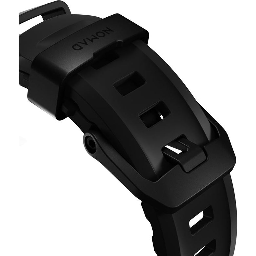 Armband für Apple Watch 49/46/45/44 mm, Nomad Rocky Point Band, Carbon schwarz