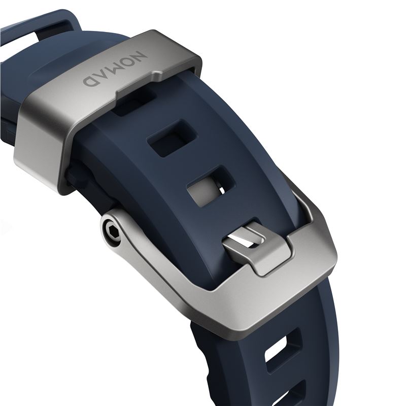 Armband für Apple Watch 49/46/45/44 mm, Nomad Rocky Point Band, Dunkelblau