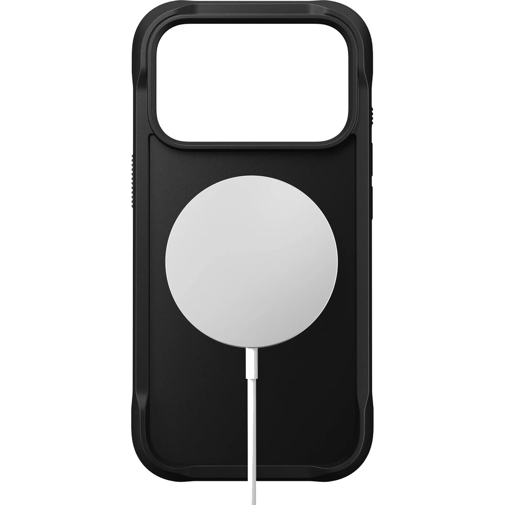 Handyhülle für iPhone 17 Pro, Nomad Rugged Case für MagSafe, Schwarz