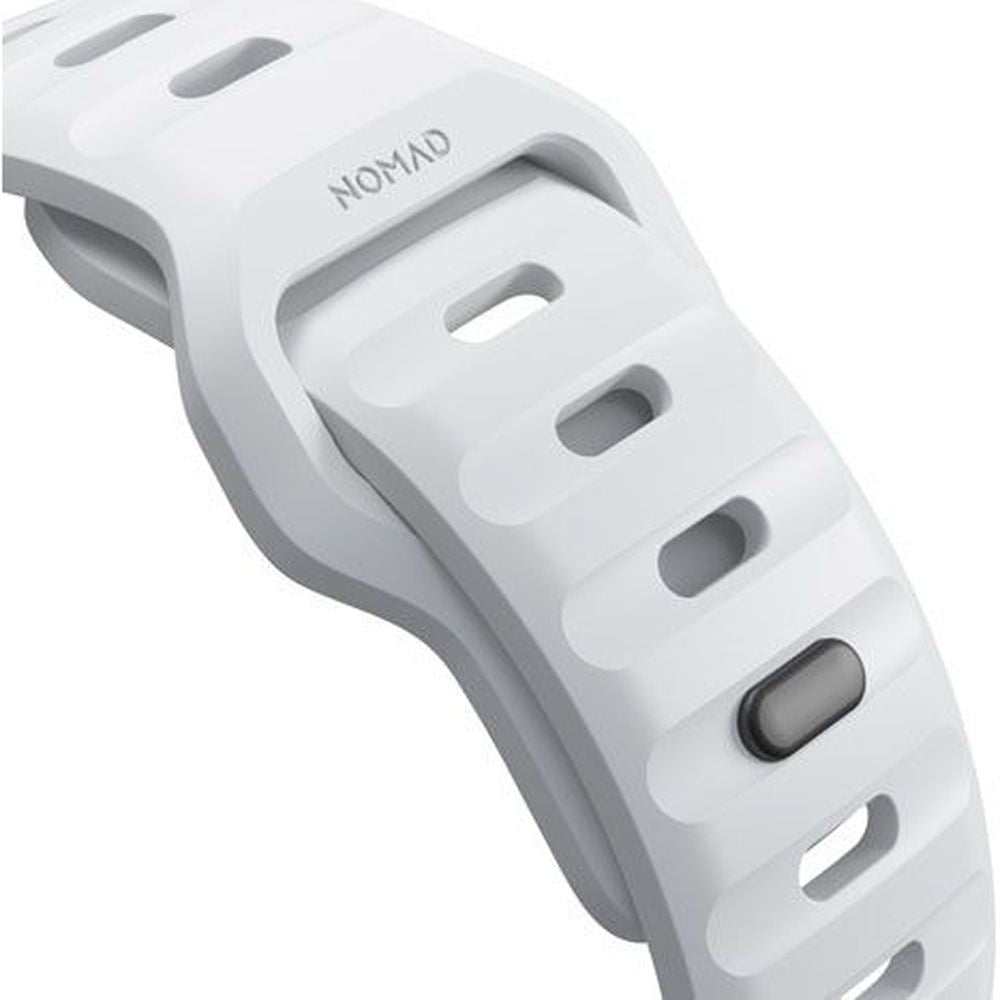 Armband Nomad Sport Strap für Apple Watch 49/46/45/44 mm, weiss