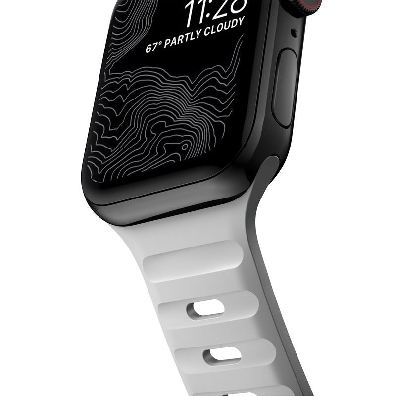 Armband Nomad Sport Strap für Apple Watch 49/46/45/44 mm, Grau