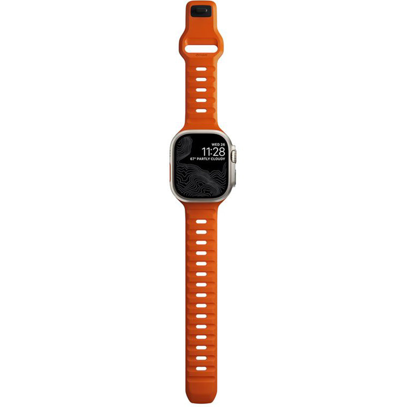 Armband Nomad Sport Strap für Apple Watch 49/45/44/42 mm, Orange