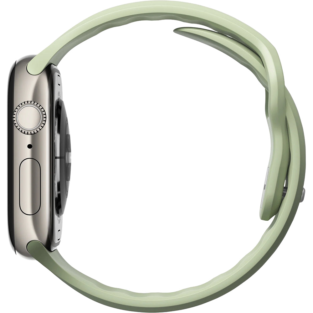 Uhrenarmband für Apple Watch 42 / 41 / 40 / 38 mm, Nomad Tempo Band, Grün