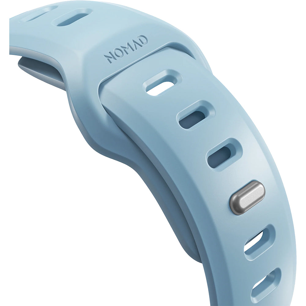 Uhrenarmband für Apple Watch 46 / 45 / 44 mm, Nomad Tempo Band, Blau