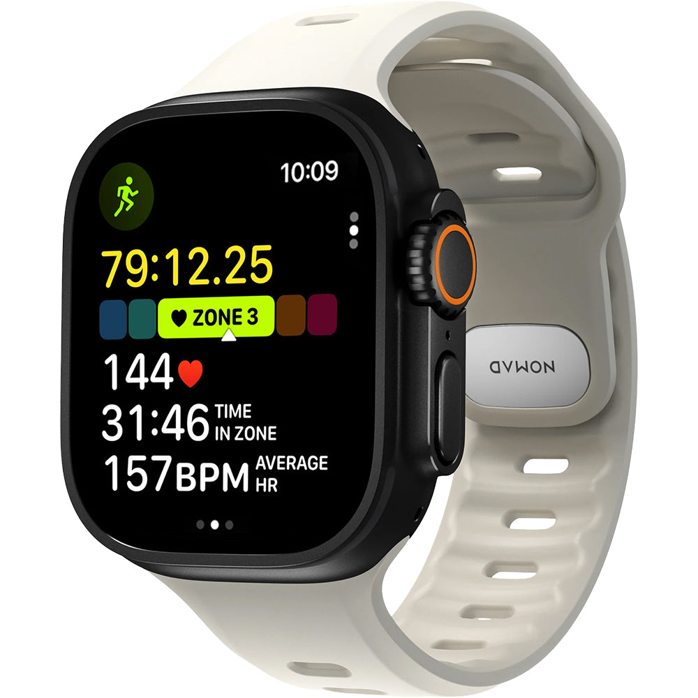 Uhrenarmband für Apple Watch Ultra 3 / 2 / 1 (49mm), Nomad Tempo Band, Beige
