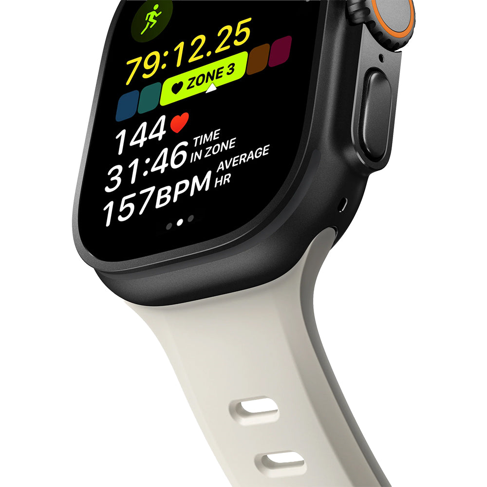 Uhrenarmband für Apple Watch Ultra 3 / 2 / 1 (49mm), Nomad Tempo Band, Beige