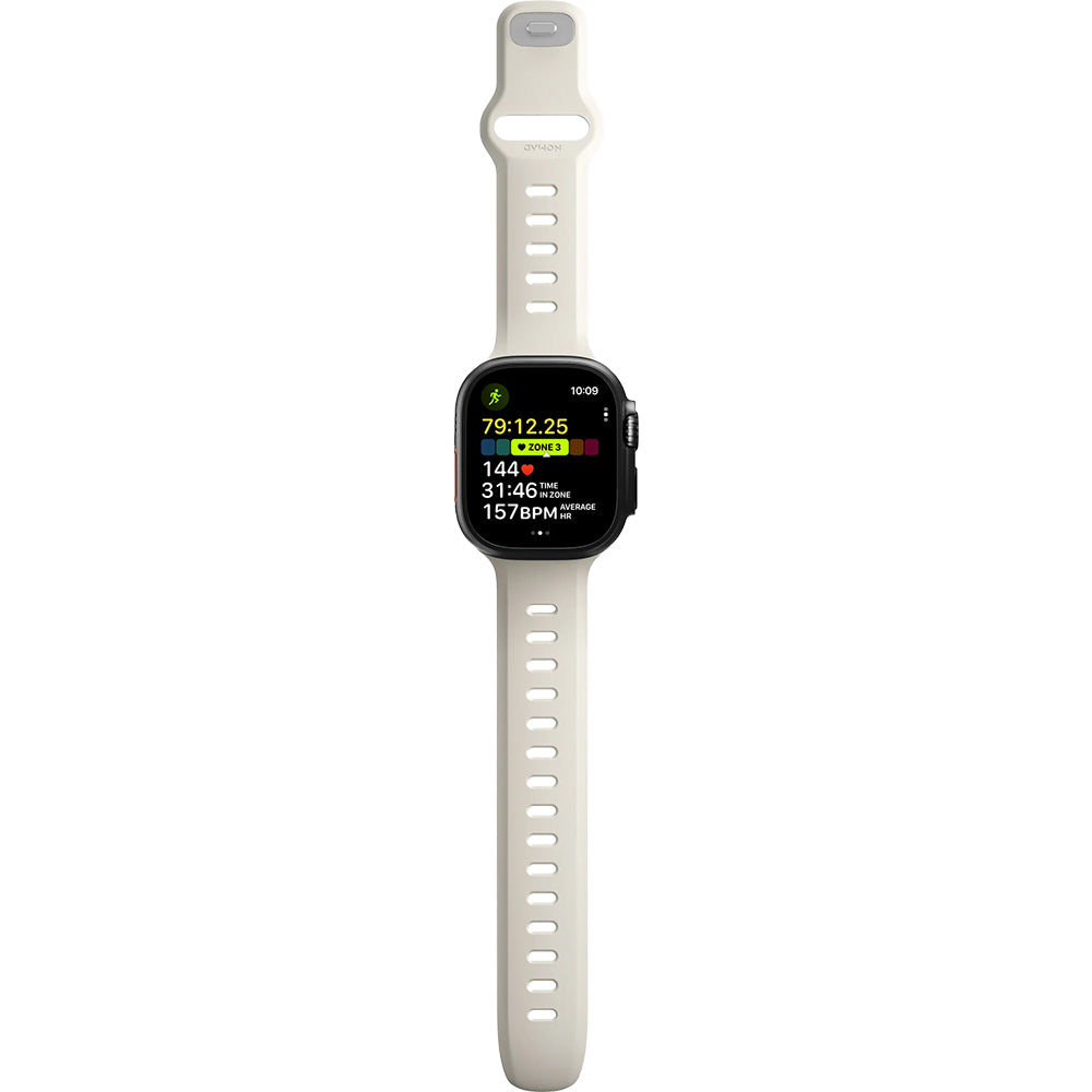 Uhrenarmband für Apple Watch Ultra 3 / 2 / 1 (49mm), Nomad Tempo Band, Beige