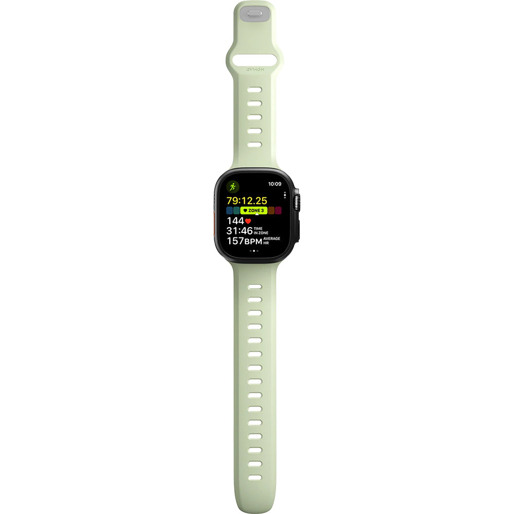 Uhrenarmband für Apple Watch Ultra 3 / 2 / 1 (49mm), Nomad Tempo Band, Grün