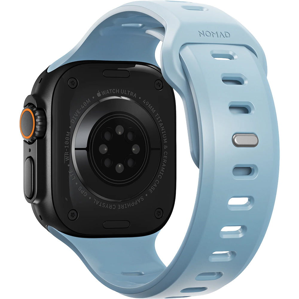 Uhrenarmband für Apple Watch Ultra 3 / 2 / 1 (49mm), Nomad Tempo Band, Blau