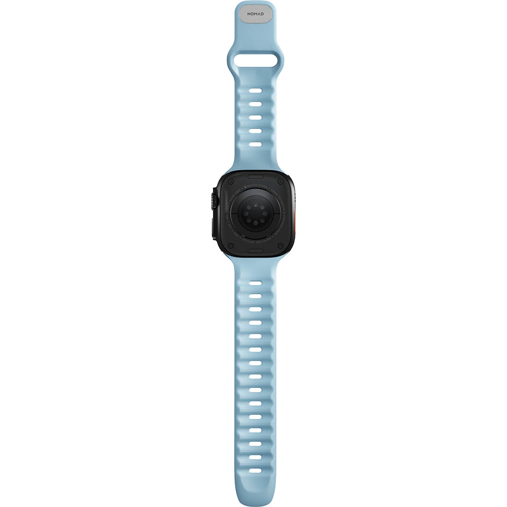 Uhrenarmband für Apple Watch Ultra 3 / 2 / 1 (49mm), Nomad Tempo Band, Blau