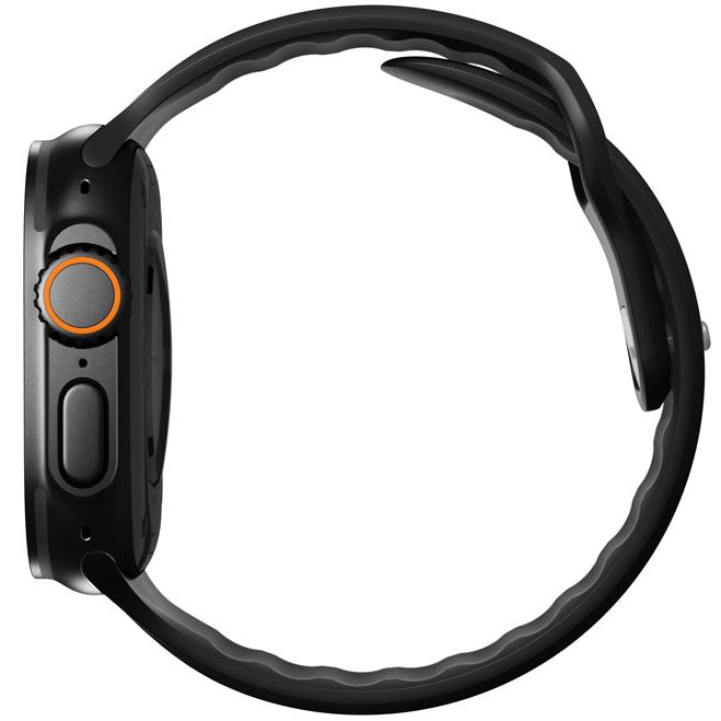Uhrenarmband für Apple Watch 49 / 46 / 45 / 44 mm, Nomad Tempo Band, Schwarz