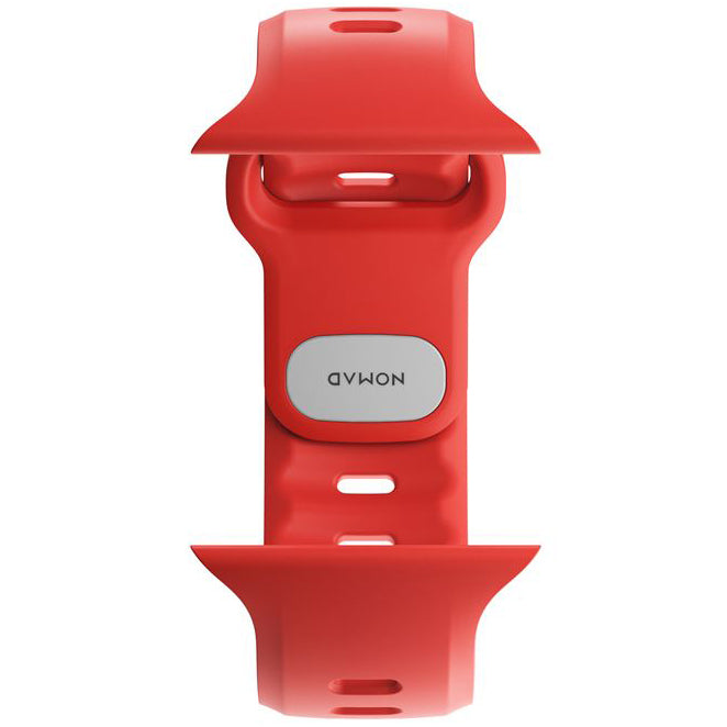Uhrenarmband für Apple Watch 49 / 46 / 45 / 44 mm, Nomad Tempo Band, Rot