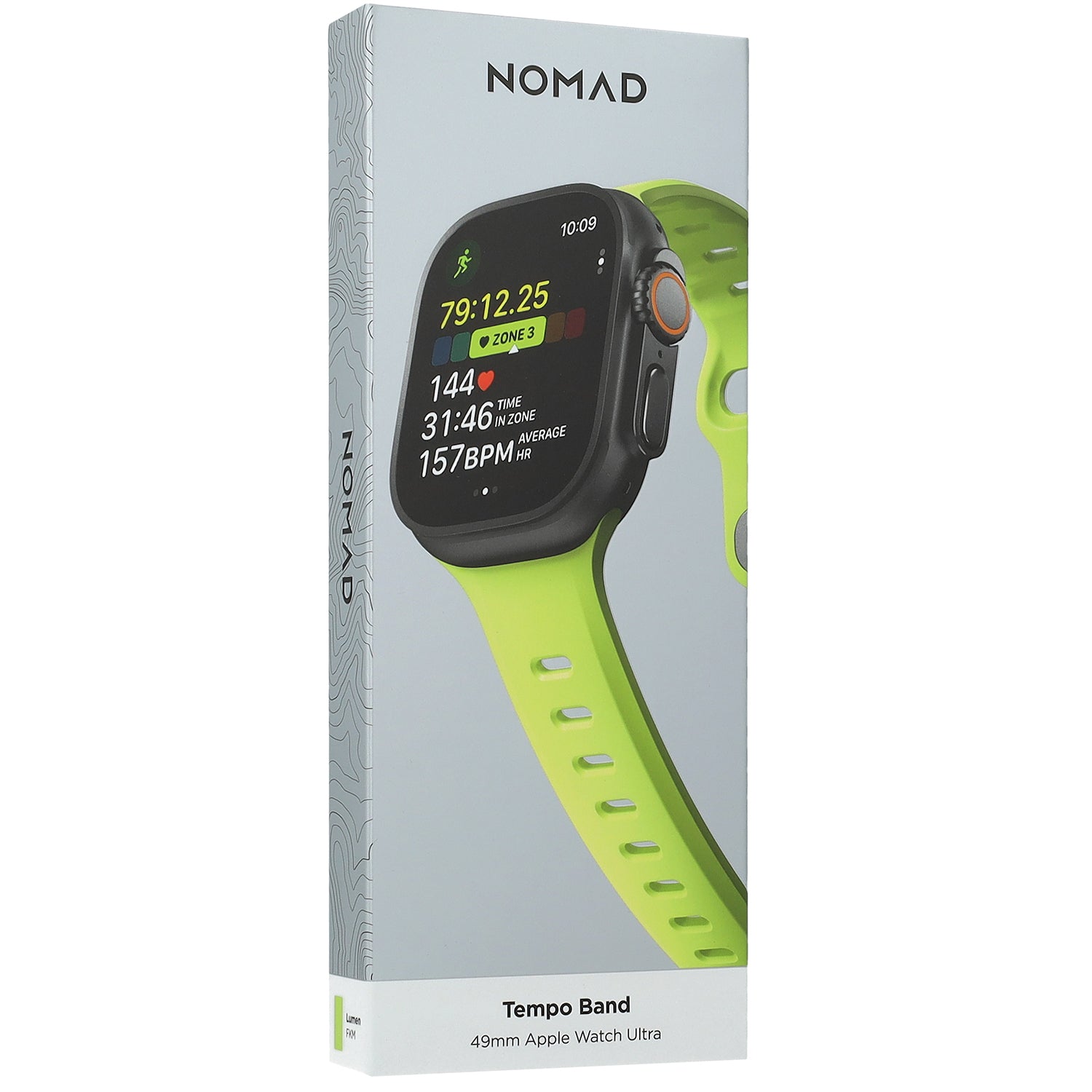 Uhrenarmband für Apple Watch 49 / 46 / 45 / 44 mm, Nomad Tempo Band, Limousinenfahrer