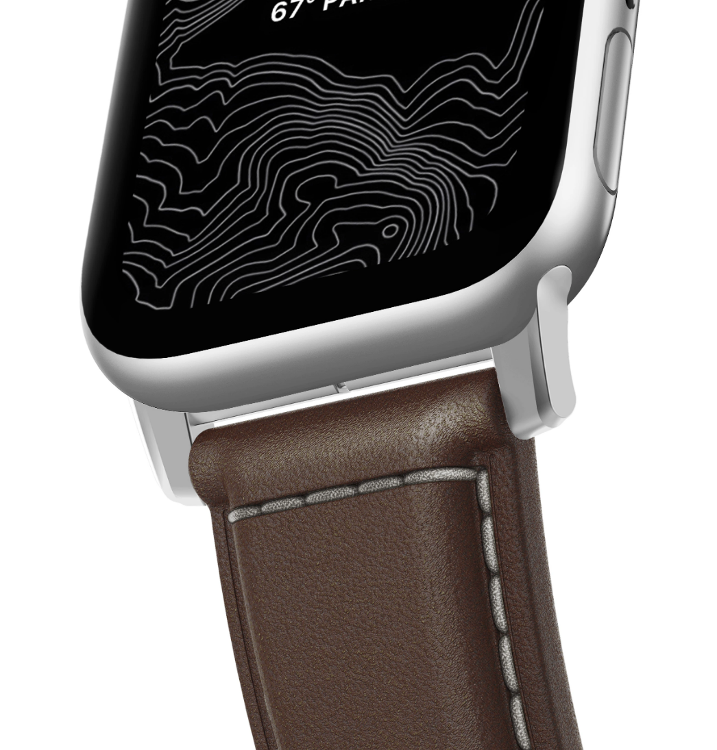 Gürtel Nomad Traditional Band für Apple Watch Ultra Apple Watch Ultra (49mm) 8/7 (45mm) /6/SE/5/4, Braun