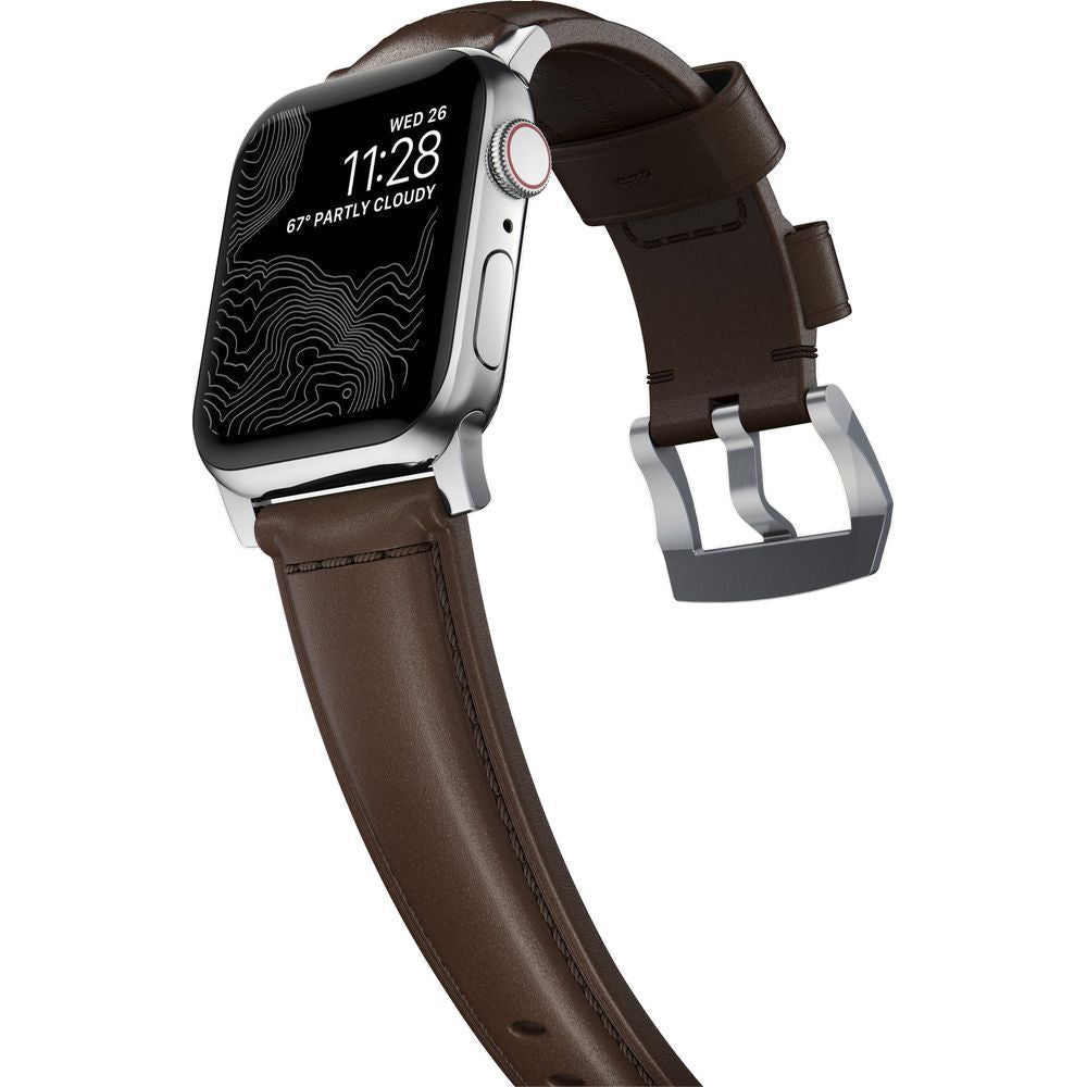 Gürtel Nomad Traditional Band für Apple Watch 49/46/45/44 mm, Braun