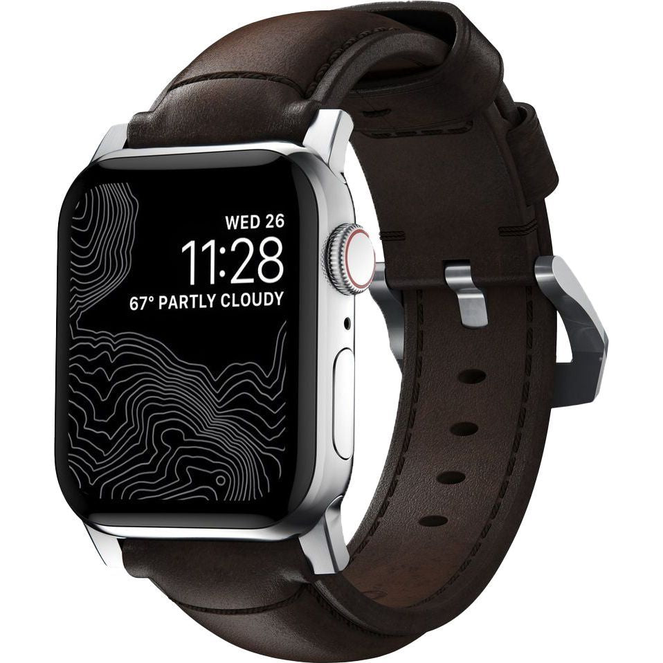 Gürtel Nomad Traditional Band für Apple Watch 49/46/45/44 mm, Braun