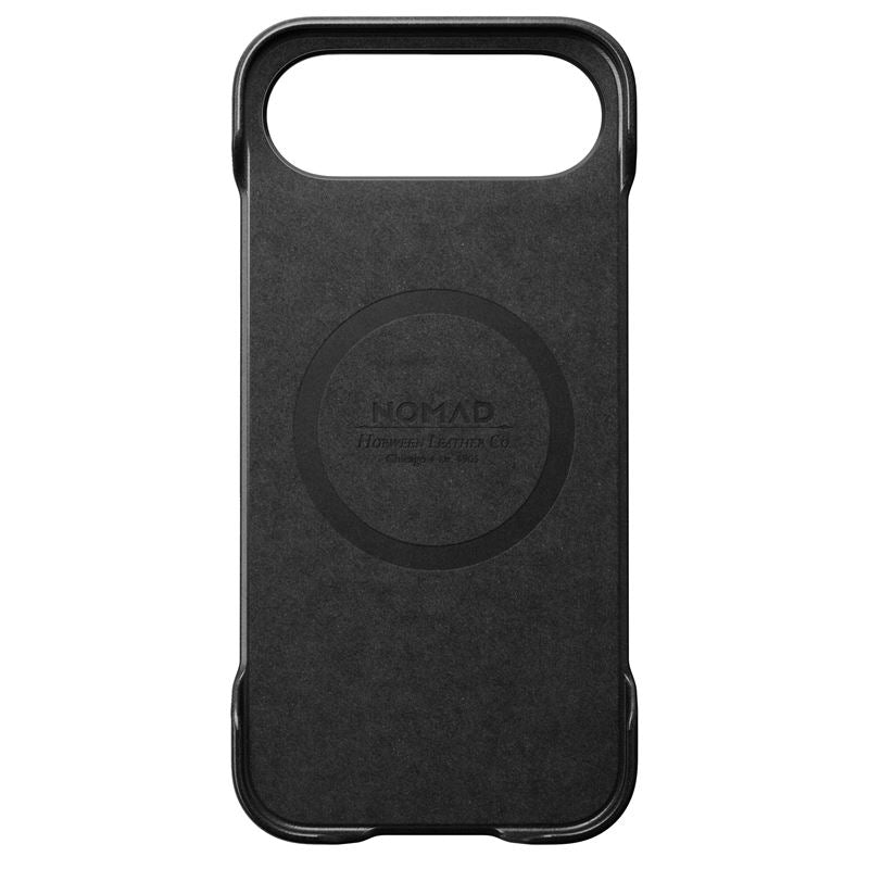 Leder Handyhülle für iPhone Air mit MagSafe, Traditional Leather Case Horween Series, Schwarz