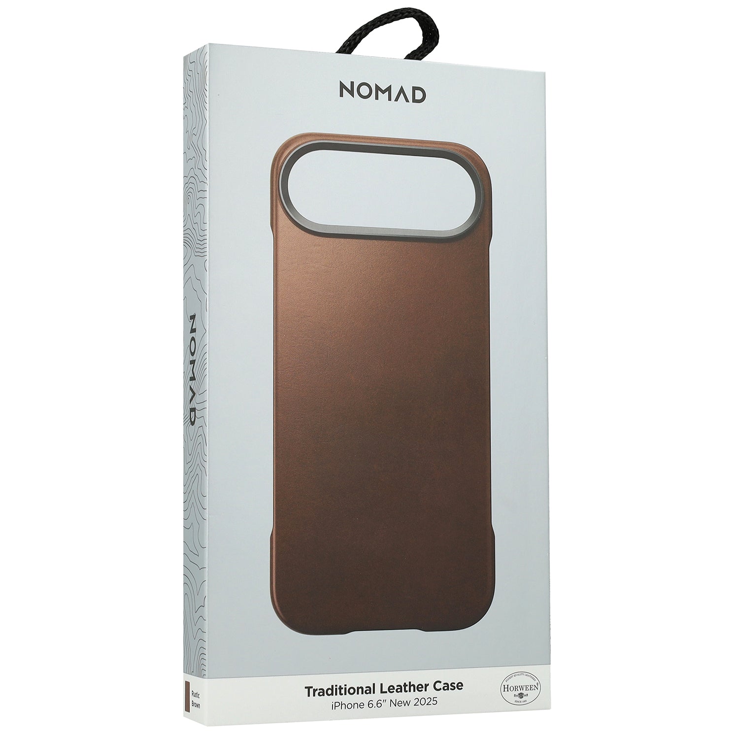 Leder Handyhülle für iPhone Air mit MagSafe, Traditional Leather Case Horween Series, Braun