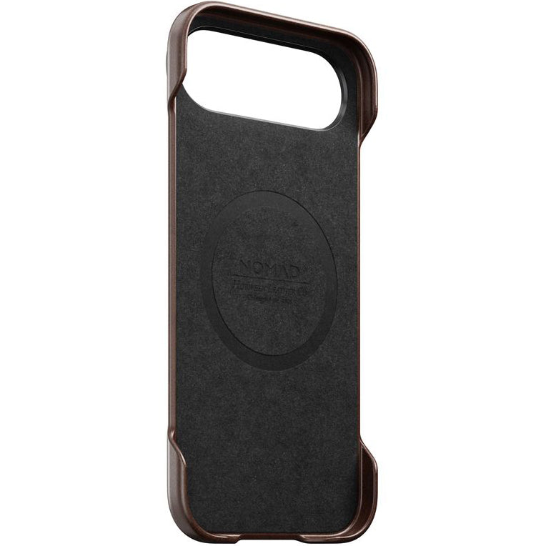 Leder Handyhülle für iPhone Air mit MagSafe, Traditional Leather Case Horween Series, Braun