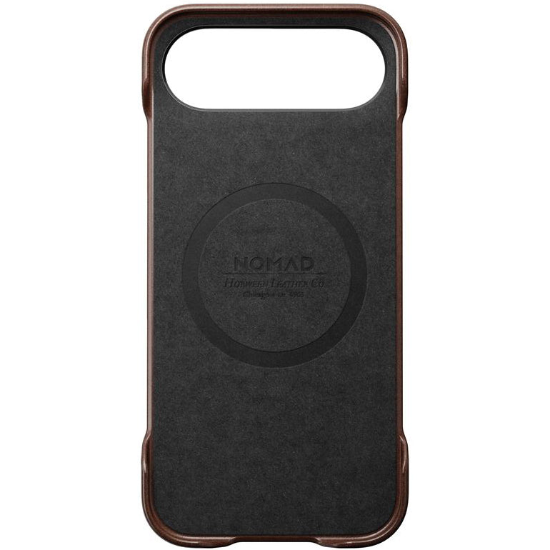 Leder Handyhülle für iPhone Air mit MagSafe, Traditional Leather Case Horween Series, Braun