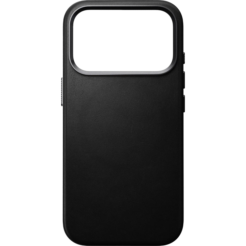Leder Handyhülle für iPhone 17 Pro mit MagSafe, Nomad Traditional Leather Case, Schwarz