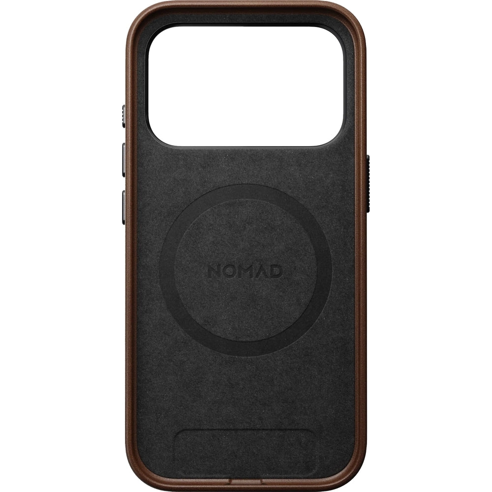 Leder Handyhülle für iPhone 17 Pro mit MagSafe, Nomad Traditional Leat