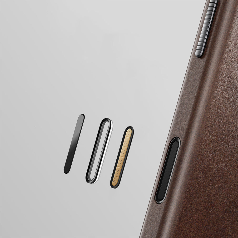 Leder Handyhülle für iPhone 17 Pro mit MagSafe, Traditional Leather Case Horween Series, Rustikal Braun