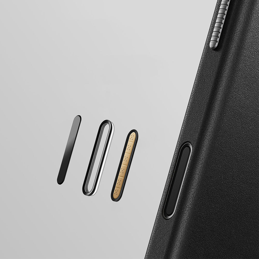 Leder Handyhülle für iPhone 17 Pro Max mit MagSafe, Nomad Traditional Leather Case, Schwarz