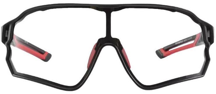 Rockbros Fotochrome Fahrradbrille 10135 - Schwarz / Rot
