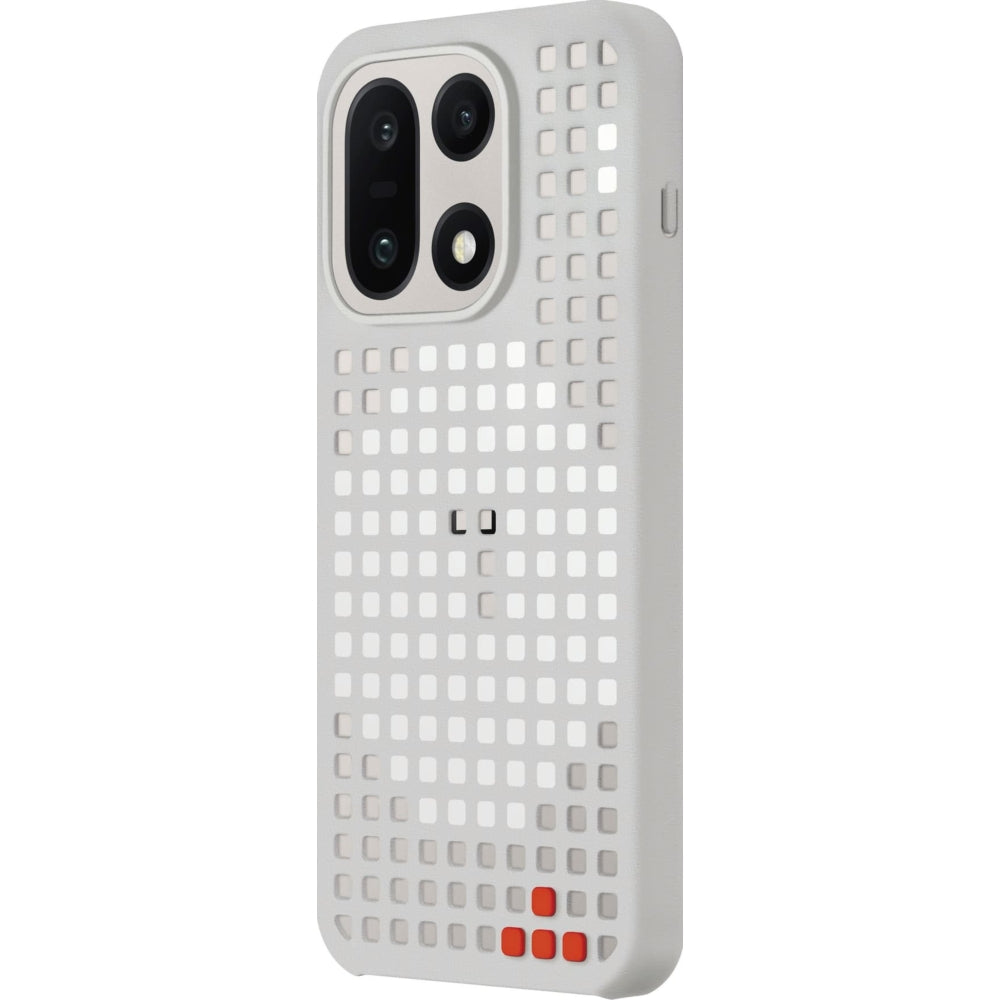 Original-Handyhülle für OnePlus 15, OnePlus Hole-Pattern Magnetic Case, Grau