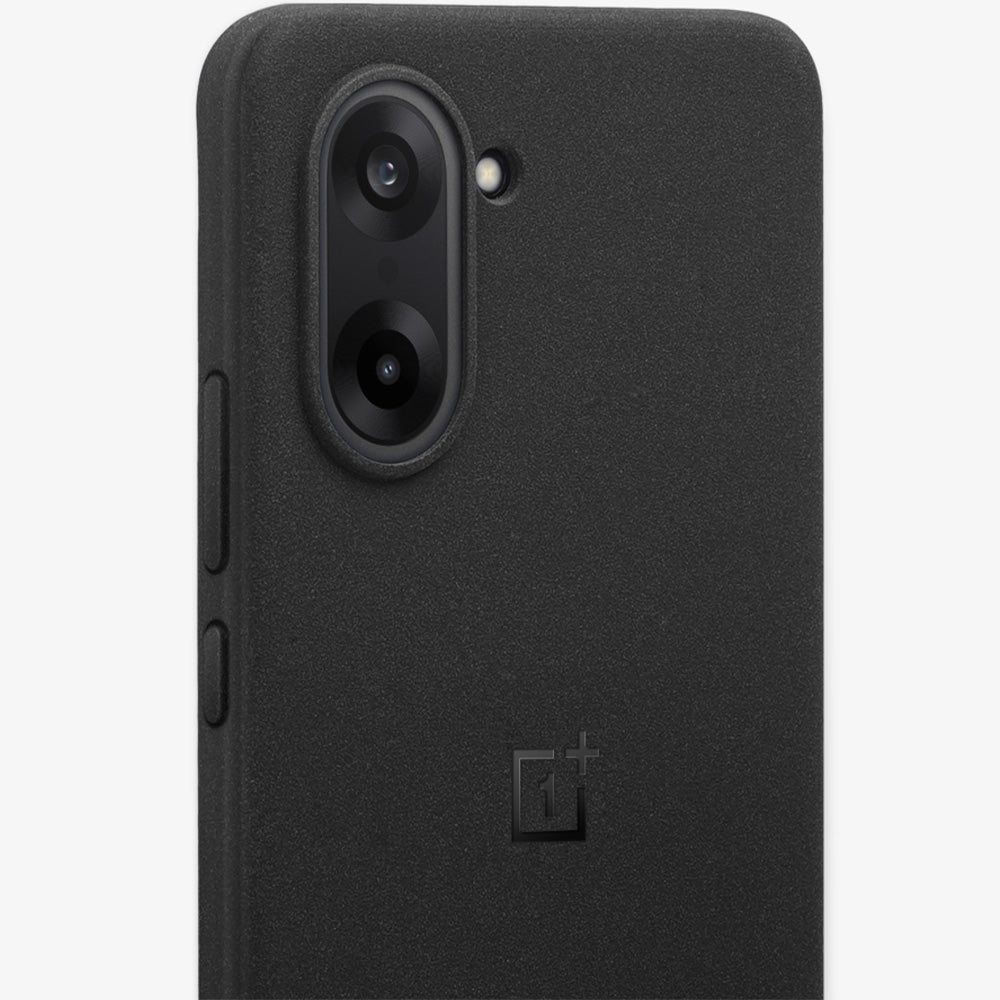 Original-Handyhülle für OnePlus Nord CE5 5G, OnePlus Sandstone Magnetic Case, Schwarz