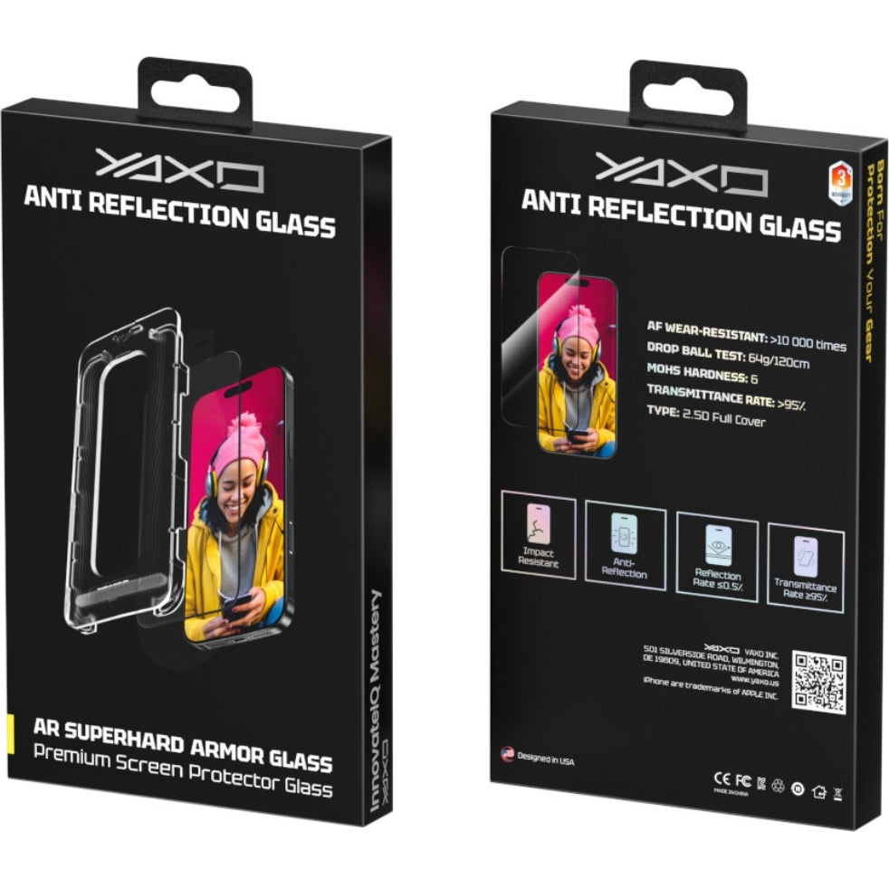 Displayschutzglas YAXO AR Superhard Armor Glass für iPhone 17 Pro Max (4/10)