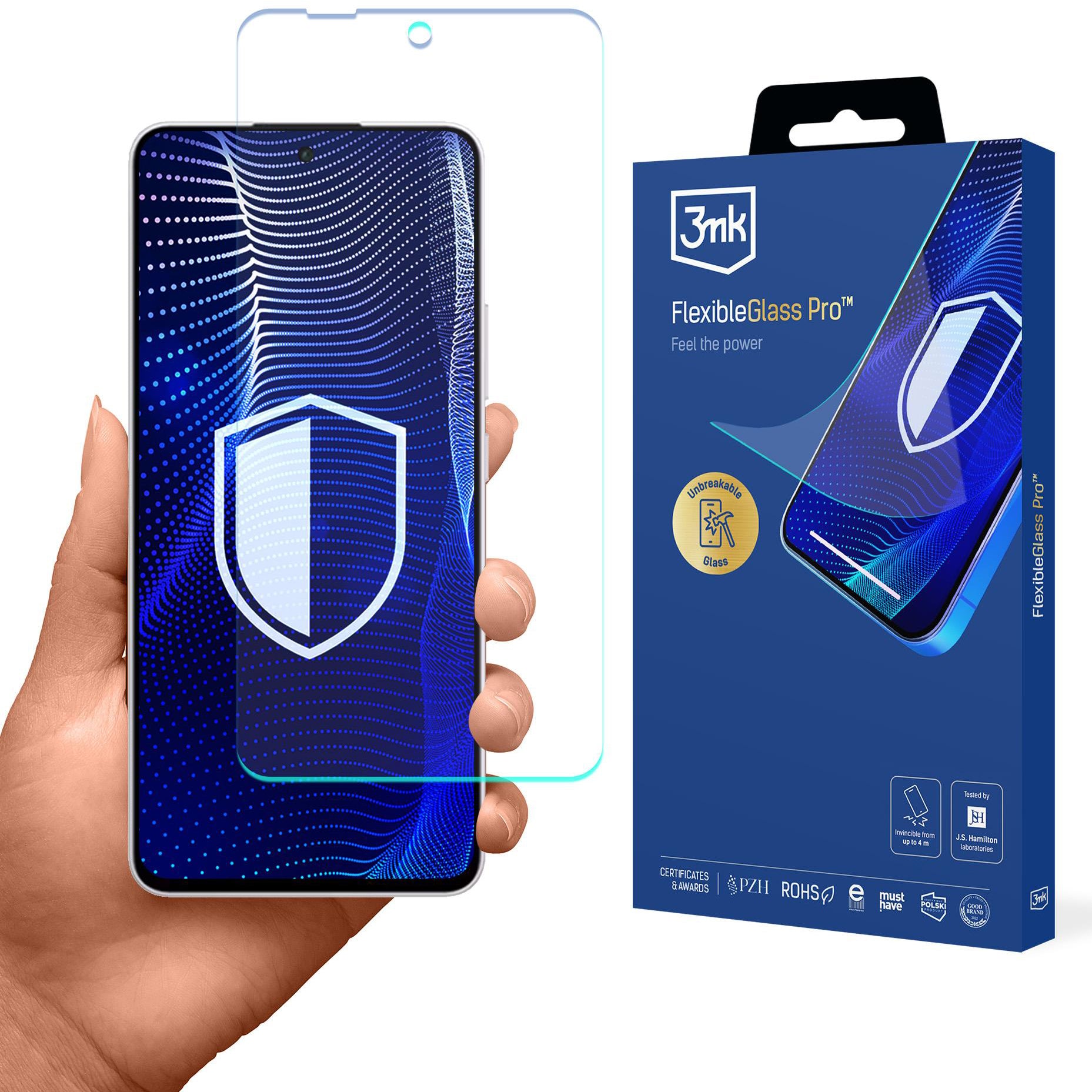 Hybridglas für Oppo Reno 13 F, 3mk FlexibleGlass Pro
