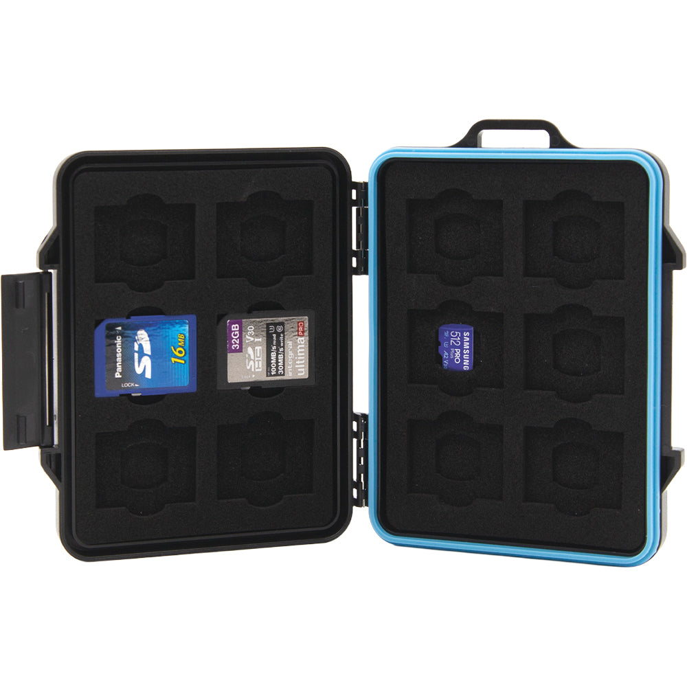 Speicherkarten Etui für 12x MicroSD, 12x SD, Orico Storage Case PHCD, Schwarz