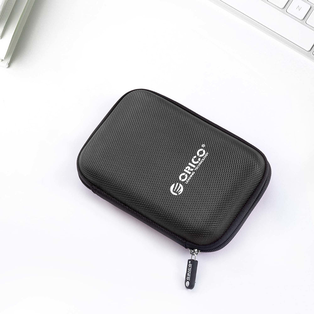 Schutzhülle für externe Festplatte 2,5" und Zubehör, Orico Portable Storage Bag, Schwarz