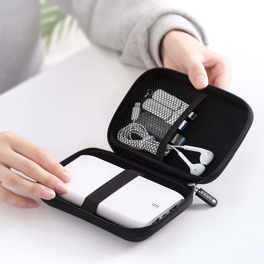 Schutzhülle für externe Festplatte 2,5" und Zubehör, Orico Portable Storage Bag, Schwarz