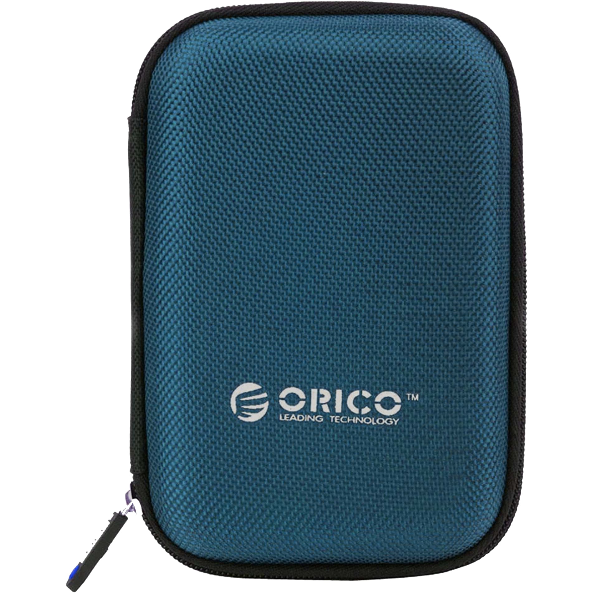 Schutzhülle für externe Festplatte 2,5" und Zubehör, Orico Portable Storage Bag, Blau