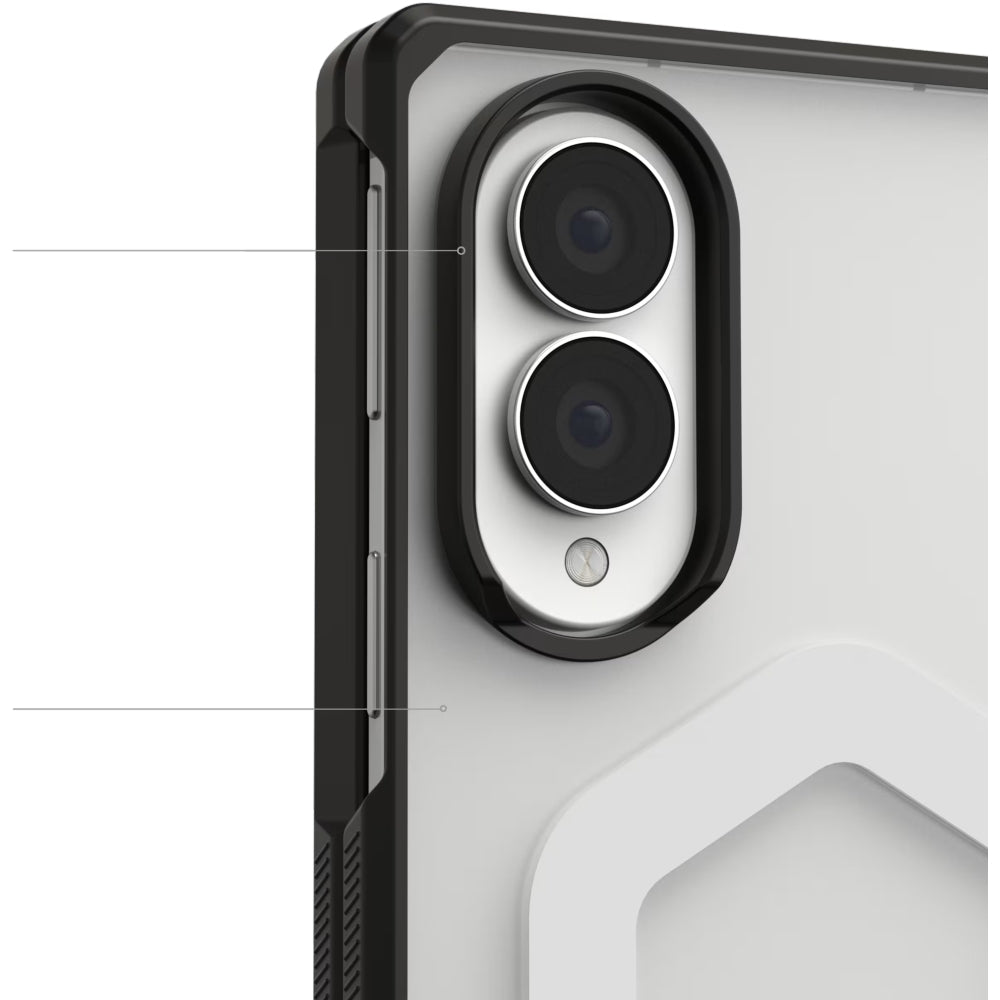Handyhülle für Galaxy Z Fold8, UAG Mouve, Transparent mit schwarzen Rahmen (10/12)