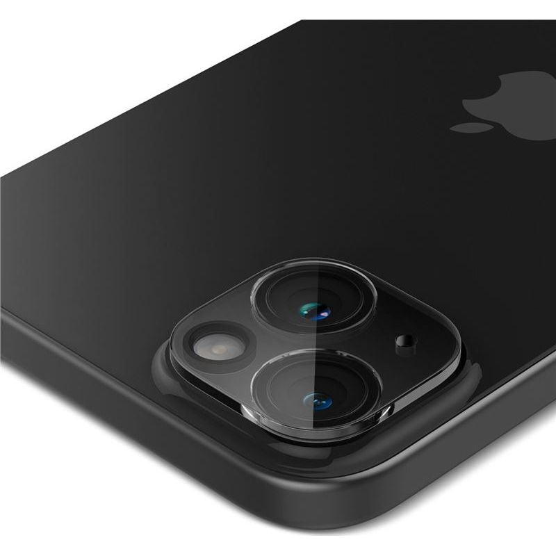 Glas für die Kamera Spigen Glas.tR Optik 2-Pack für iPhone 15 / 15 Plus / 14 / 14 Plus, Transparent